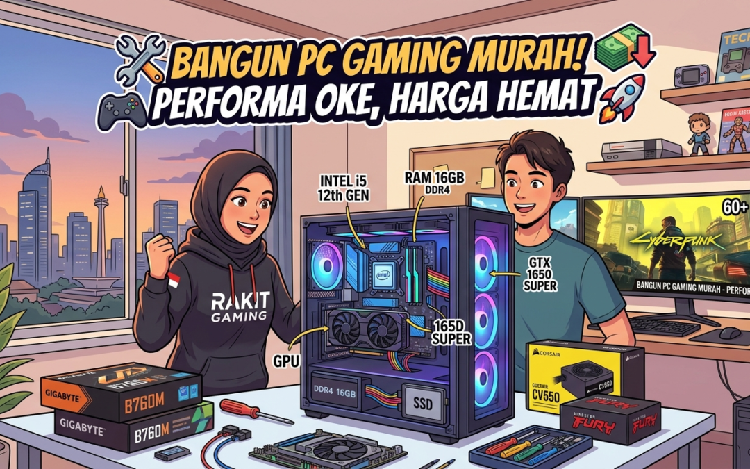 Bangun PC Gaming Murah Dengan Performa Maksimal Tanpa Boros Budget