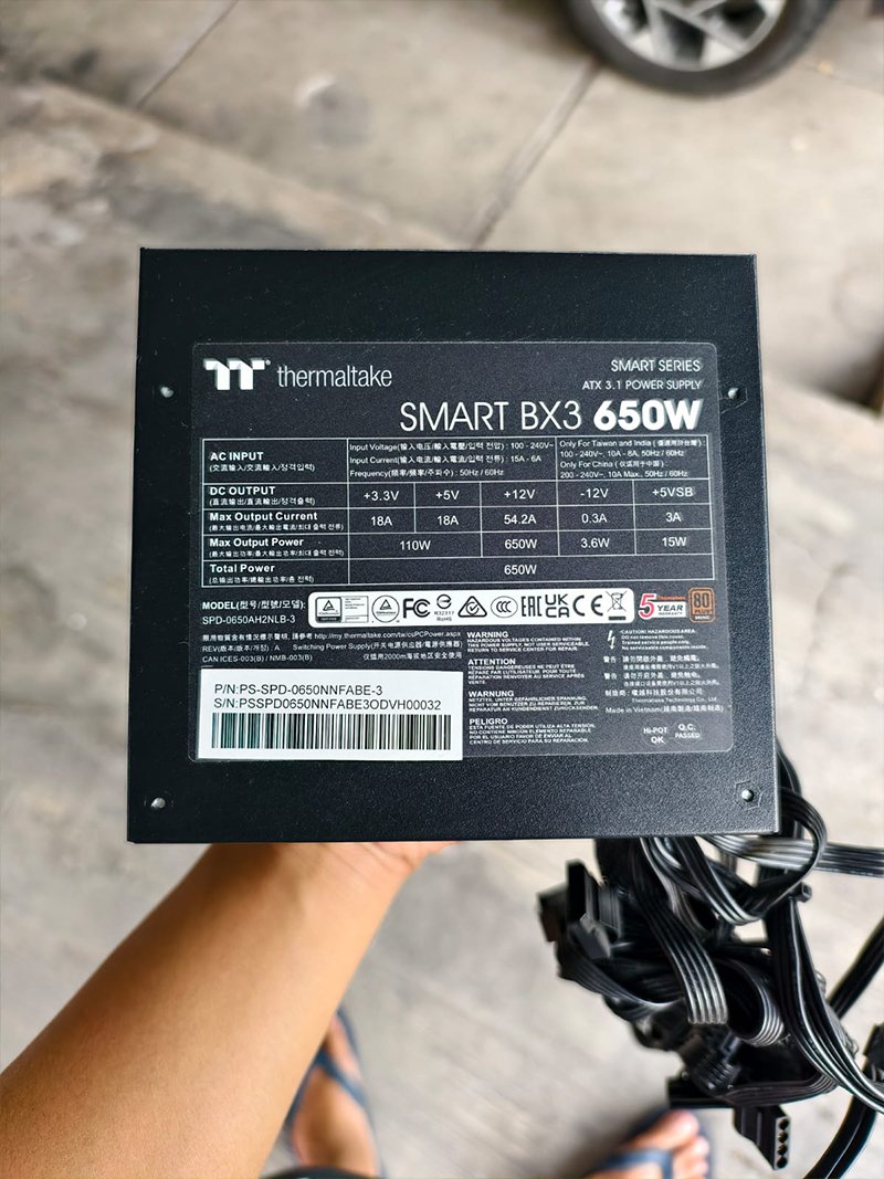 Thermaltake SMART BX3 650W Sebagai Power Supply Andal Untuk PC Modern